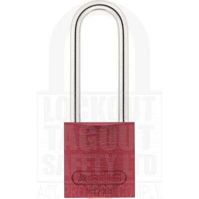 72/30HB50 Series Abus Aluminium Padlock Long Shackle 72/30HB50 Series Abus Aluminium Padlock Long Shackle